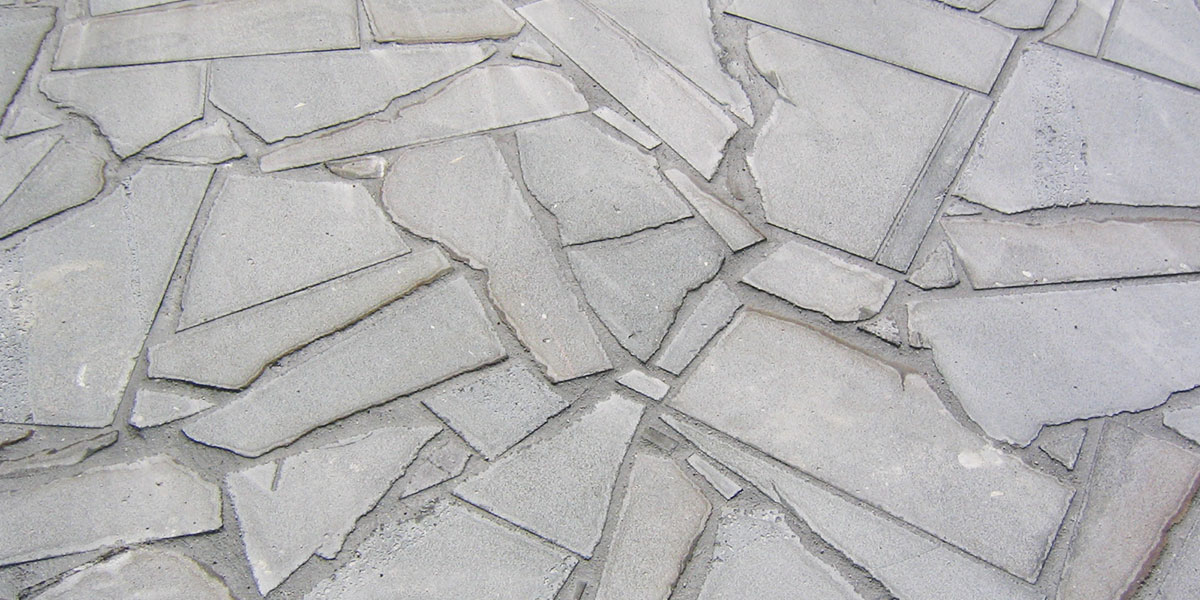 Victorian Bluestone Crazy Paving